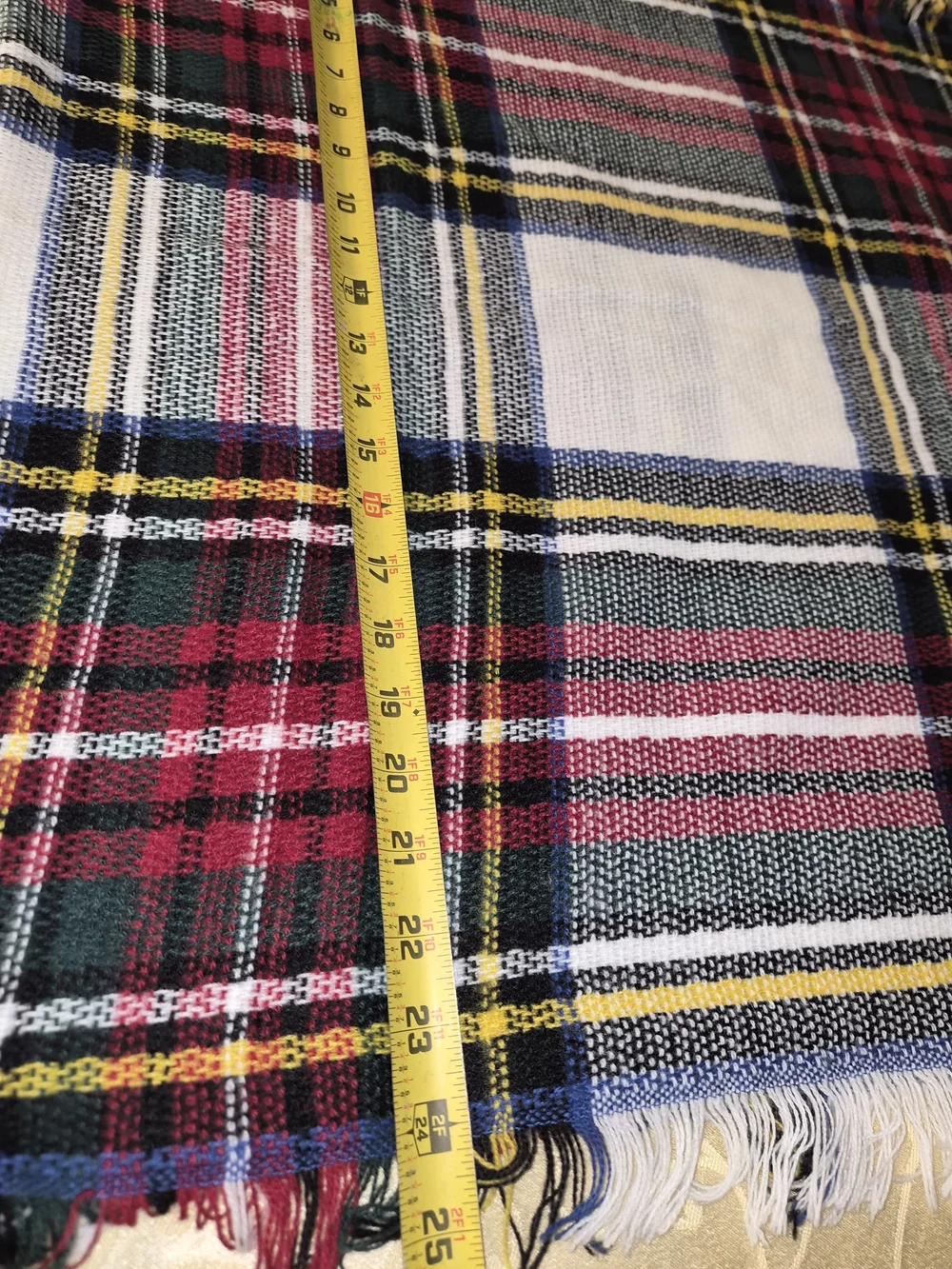 Infinity scarves from Top It Off Plaid